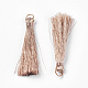 Nylon Thread Tassels Big Pendant Decorations NWIR-F008-A14-2