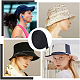 Benecreat Bandas para el sudor para sombrero de poliéster negro de 65.6 pie FIND-BC0003-67A-6
