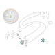 Kits de bijoux boucles d'oreilles et colliers de bricolage DIY-JP0003-65-2