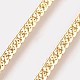 Vakuumierung Messingkette Halsketten machen NJEW-O101-22G-1