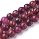 Natural Thulite Beads Strands G-D0006-C16-6mm-1
