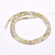 Brins de perles naturelles multi-moonstonee G-F509-06-2mm-2