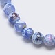Natural Fire Agate Beads Strands G-L084-8mm-44-2