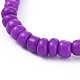 Perles de rocaille de verre étirer bracelets BJEW-JB06291-05-4