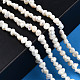 Fili di perle di perle d'acqua dolce coltivate naturali PEAR-N014-03B-6