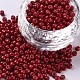 Baking Paint Glass Seed Beads SEED-US0003-3mm-K14-1