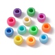 360шт 12 цвета непрозрачные пластиковые бусины KY-FS0001-14-2