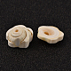 Perles de coquille d'oeil de shiva naturel de fleur BSHE-M015-02-2