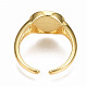 Brass Enamel Cuff Rings RJEW-N035-024-NF-4