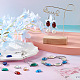Cheriswelry 120 piezas 12 colores cabujones de resina transparente CRES-CW0001-03-7