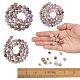 Yilisi 3 brins 3 brins de perles d'améthyste naturelle de style G-YS0001-14-4