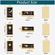 24pcs 3 style rack placage pendentifs en émail en alliage d'or ENAM-SZ0003-04-7