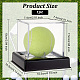 Vetrina per palline da golf in acrilico trasparente quadrato AJEW-WH0016-09-2