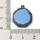 Placage ionique (ip) 304 pendentifs en acier inoxydable STAS-D025-08B-3