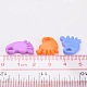Baby Shower Ornaments Acrylic Baby Feet Pendants PAB215Y-4