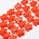 Synthetic Coral Beads Strands CORA-L020-D-M-2