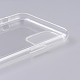 透明なDIYブランクシリコンスマートフォンケース  iphone11promax (6.5 インチ) に適合  電話ケースを注ぐDIYエポキシ樹脂用  ホワイト  16x8x0.9cm X-MOBA-F007-11-5