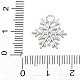 Weihnachts-Messing-Charms&nbsp;KK-CBA0565-08P-3