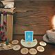GORGECRAFT Wooden Card Stand for Tarot Wood Cards Altar Display Holder Sky Star Witch Divination Tools Majic Ceremonial Wiccan Supplies Dowsing Decor DJEW-WH0034-01R-4