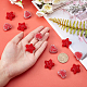 SUPERFINDINGS 12Pcs 2 Style Resin Beads for Valentine's Day RESI-FH0001-26-2