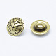 Brass Shank Buttons KK-P130-065AB-NR-1