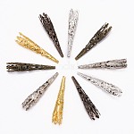 Perle de fer de cônes, couleur mixte, 41x8mm, Trou: 1mm