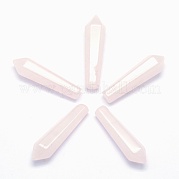 Бусы из розового кварца G-E490-C12
