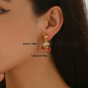 Латунные болтающиеся серьги JI9518-6