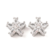 Латунные микропаве из прозрачного кубического циркония KK-S389-22P
