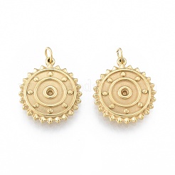 Ionenplattierung (IP) 304 Edelstahl Anhänger Strass-Einstellungen&nbsp;STAS-N097-257LG