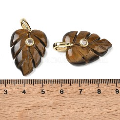 Natürlichen Tigerauge Anhänger&nbsp;GG-CBA105B-01E-G