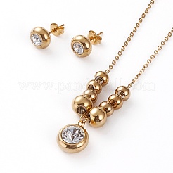 Ensembles de bijoux en acier inoxydable 304&nbsp;SJEW-Z001-26