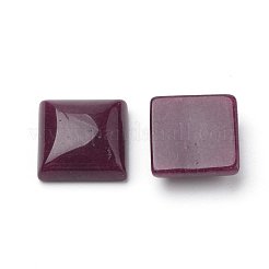 Cabochon di giada bianca naturale&nbsp;G-Q975-12x12-01