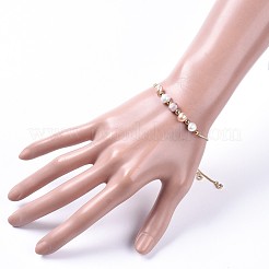 Verstellbare Armbänder aus Messing&nbsp;BJEW-JB05149