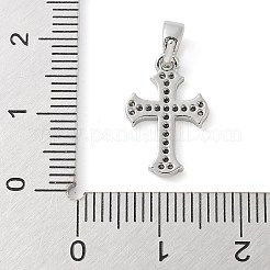 Ottone micro spianare pendenti zirconi&nbsp;KK-U056-32P