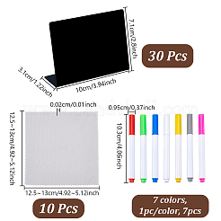 7 penna cancellabile in plastica PP&nbsp;AJEW-GA0008-45