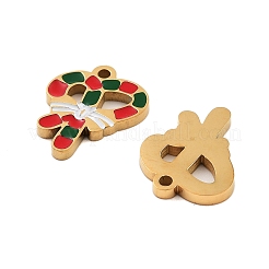 Placcatura ionica (ip) ciondoli in acciaio inossidabile 304&nbsp;STAS-S140-02K