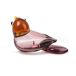Figurine d'oiseau en verre filé faite à la main&nbsp;GL-CBAE714-03