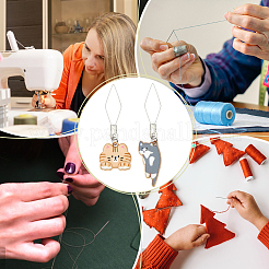 20 Stück 10 Stil 304 Edelstahl-Einfädler&nbsp;DIY-AB00044
