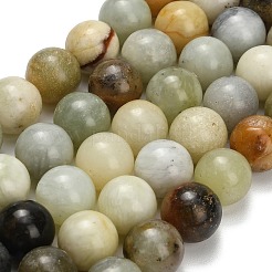 Natürliche Butter Jade Perlen Stränge&nbsp;G-C289-B03-14mm
