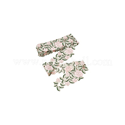 Spitzenbesatz aus Polyester mit Blumenstickerei&nbsp;OCOR-WH0090-88