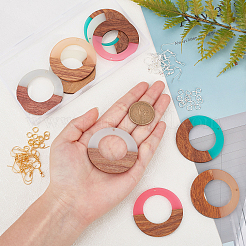 DIY baumeln Ohrring machen Kits&nbsp;DIY-OC0006-35