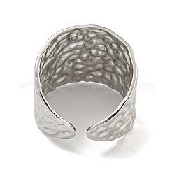 Anlaufgeschützter Fingerring aus 304 Edelstahl&nbsp;RJEW-C077-01P