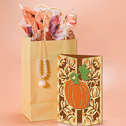 Herbstkürbis & Ahornblatt Stanzschablonen aus Kohlenstoffstahl&nbsp;DIY-WH0309-2155