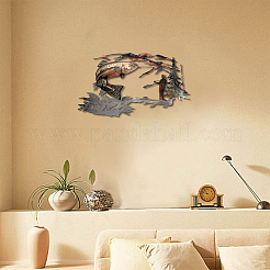 Ornamenti artistici da parete in ferro&nbsp;HJEW-WH0014-72