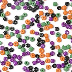 100 g 4 Farben Halloween Backfarbe K9 Glasperlen&nbsp;SEED-FS0001-42
