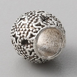 Metall Großlochperlen&nbsp;FIND-TAC0014-90D