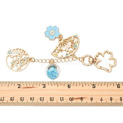 Legierungs-Emaille-Anhänger-Schlüsselanhänger&nbsp;HJEW-FS00049-01