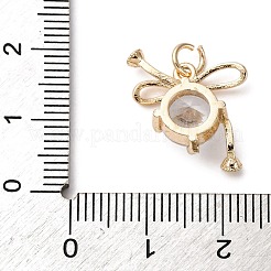 Pendentifs en laiton&nbsp;KK-D378-11G-01A