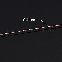 3 brin de fil de cuivre artisanal&nbsp;CWIR-BC0008-0.4mm-R
